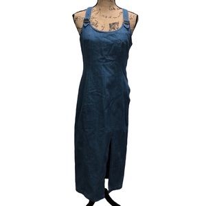 {Chorus Blues} Vintage Medium Dark Wash Demin Dress